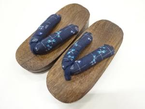 未使用品　焼桐子供用下駄(18センチ)